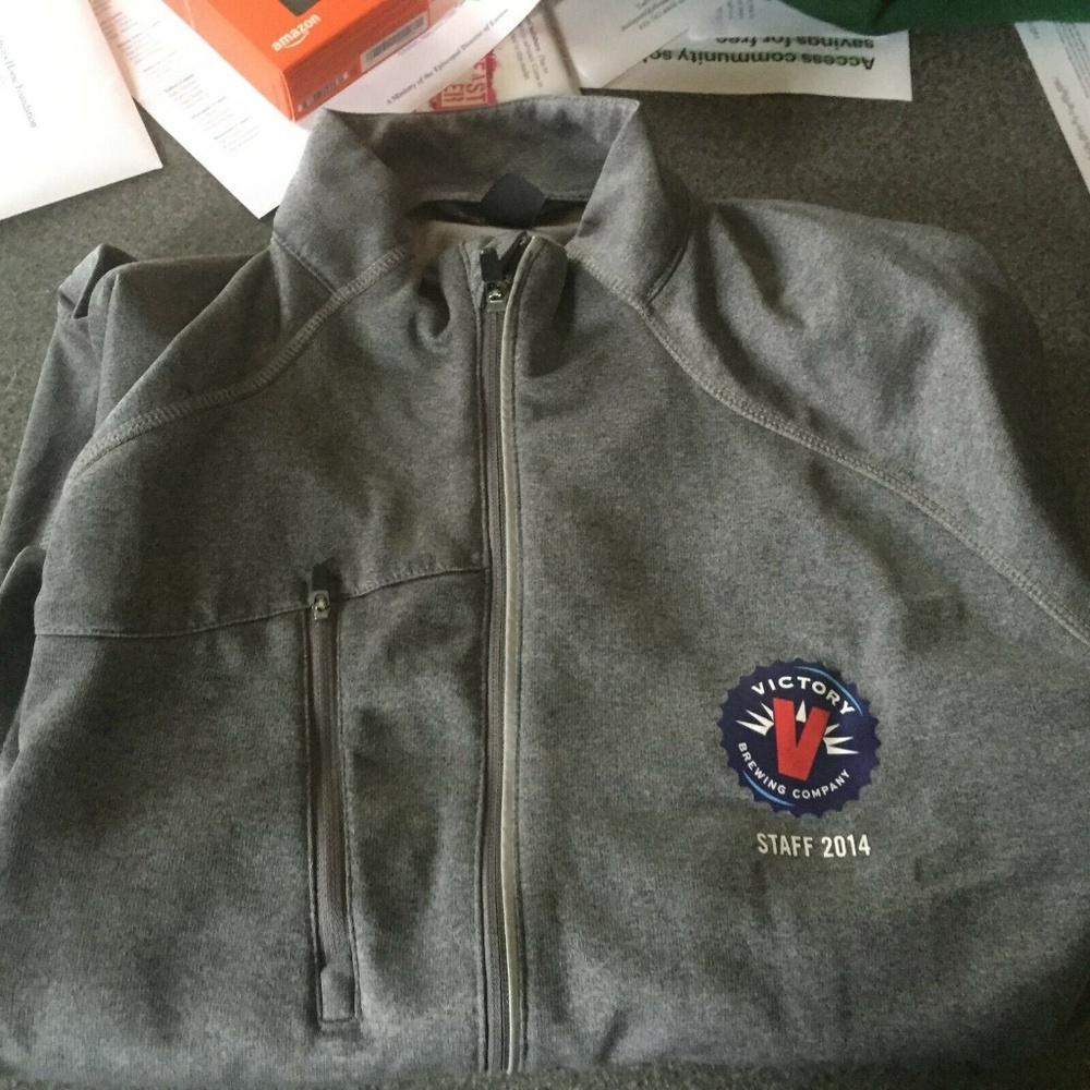 Men’s VICTORY  BREWING COMPANY Full-Zip  Jacket GR